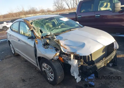 2019 Hyundai Elantra Se из США, поврежденный, VIN KMHD74LF1KU887460